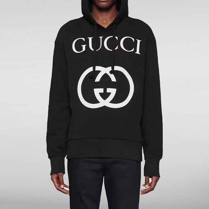 Gucci Black Hoodie HNA Leather