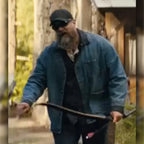 A Working Man David Harbour Denim Jacket