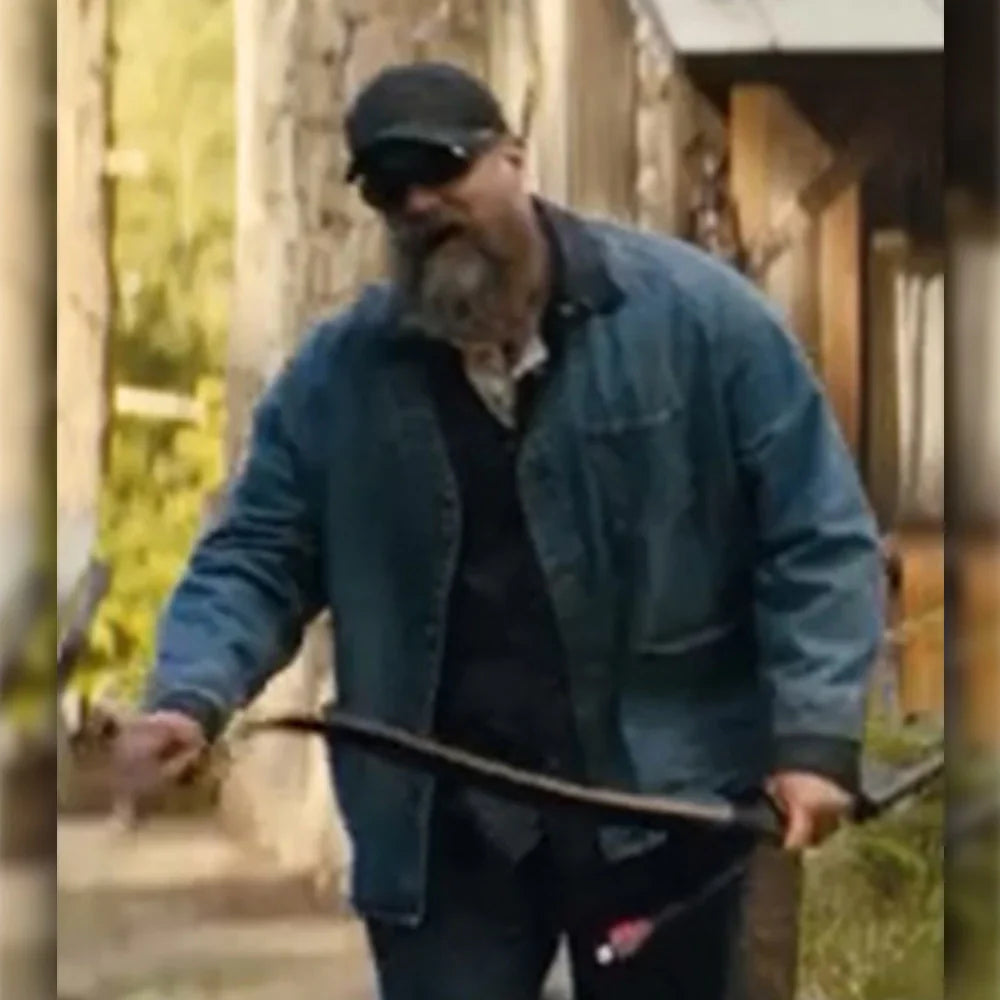 A Working Man David Harbour Denim Jacket