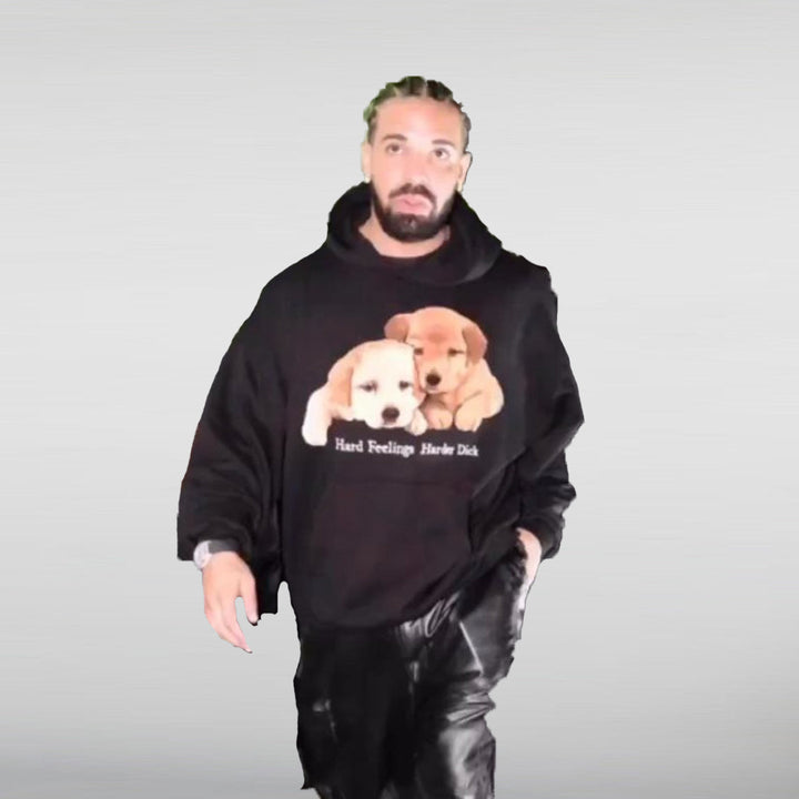 Hard Feelings Harder Dick hoodie HNA Leather