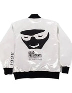 Headgear Classics Dead Presidents White Satin Jacket