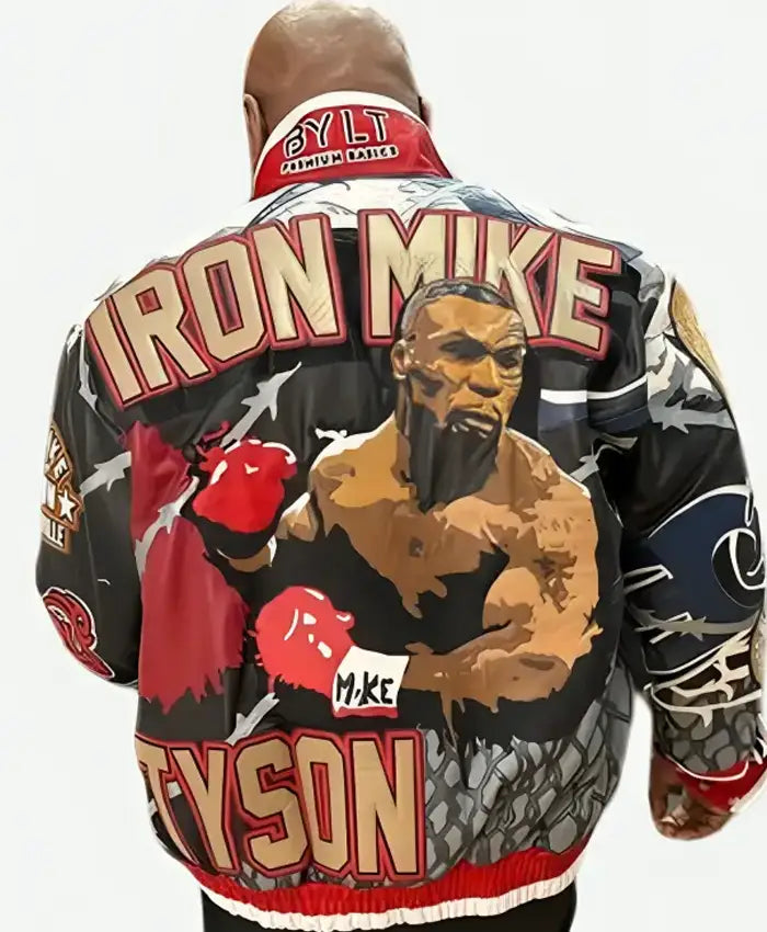 Mike Tyson Leather Jacket