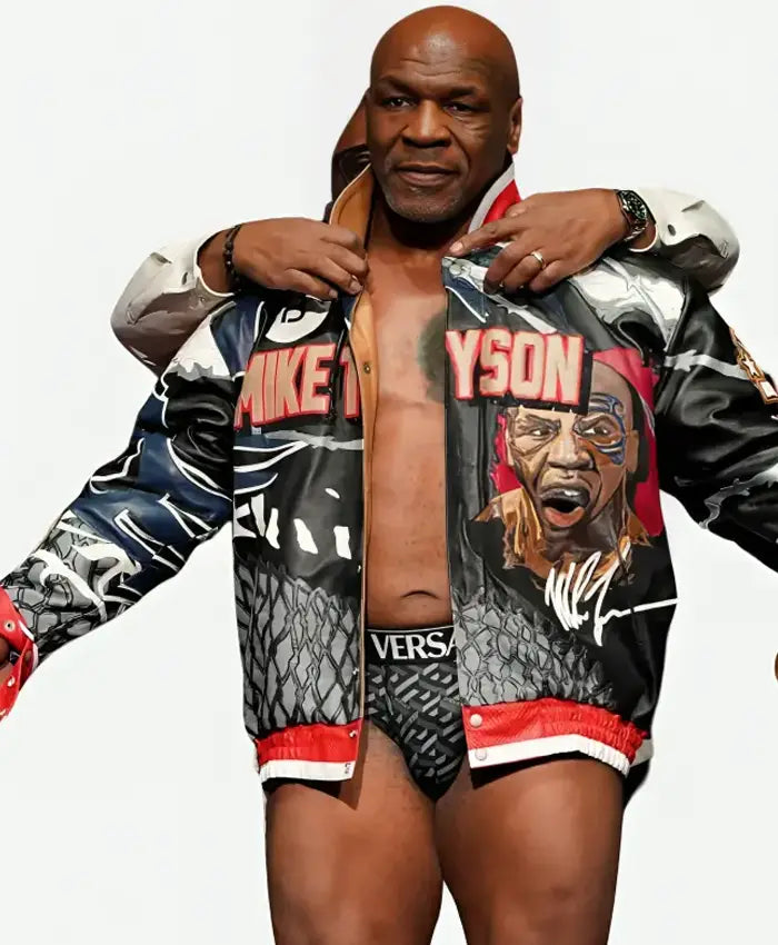 Mike Tyson Leather Jacket