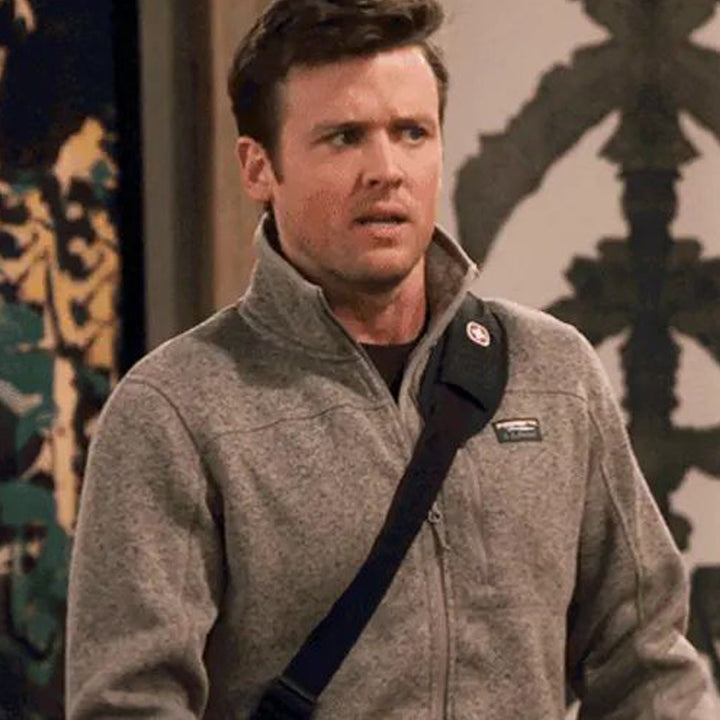 Frasier Jack Cutmore Scott Grey Jacket HNA Leather