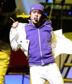 Justin Bieber Purple Hoodie