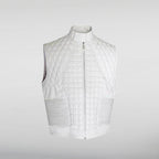 Justin Bieber White Quilted Vest HNA Leather