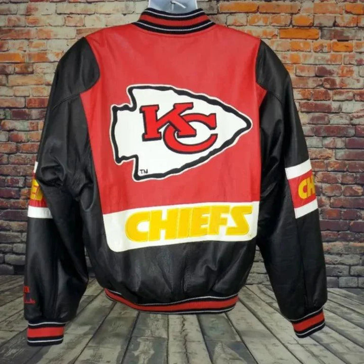 Kansas City Chiefs Leather Jacket