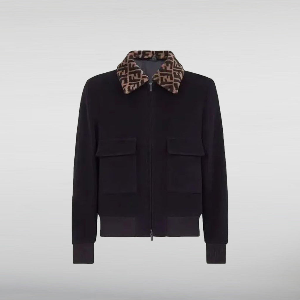 Katt Williams Fendi Black Jacket HNA Leather