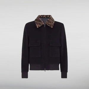 Katt Williams Fendi Black Jacket HNA Leather