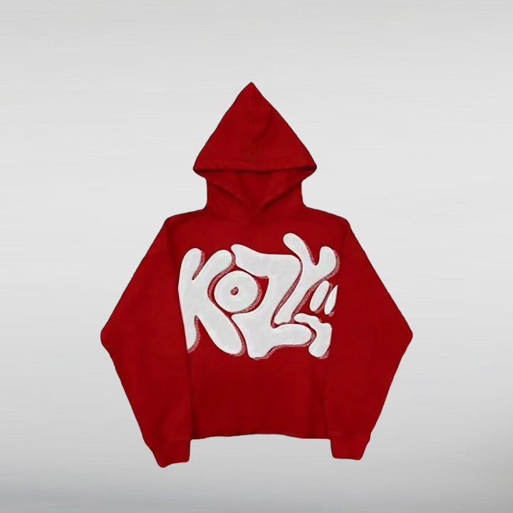Kozy Y2k Red hoodie HNA Leather