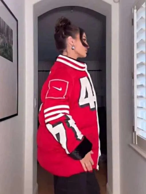 Kristin Juszczyk 49ers Puffer Jacket