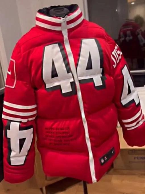 Kristin Juszczyk 49ers Puffer Jacket