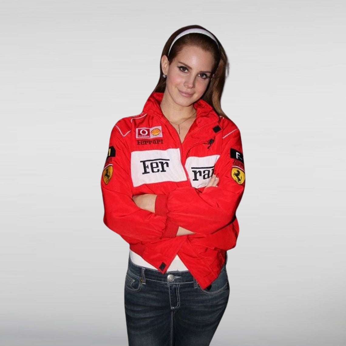 Lana Del Rey Ferrari Jacket HNA Leather