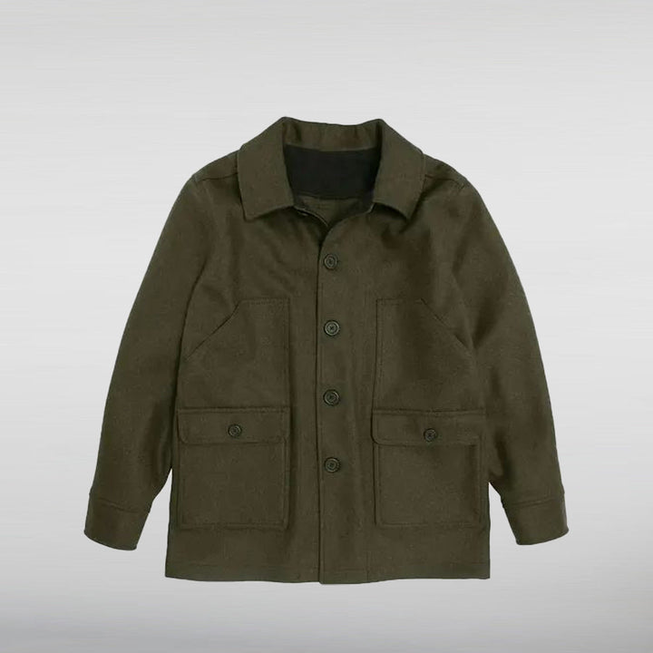 MACKINAW WOOL COAT - HNA Jackets 