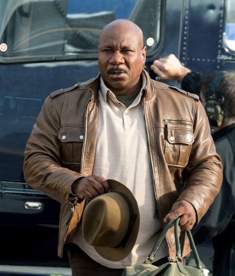 Ving Rhames Mission Impossible 7 Brown Leather Jacket