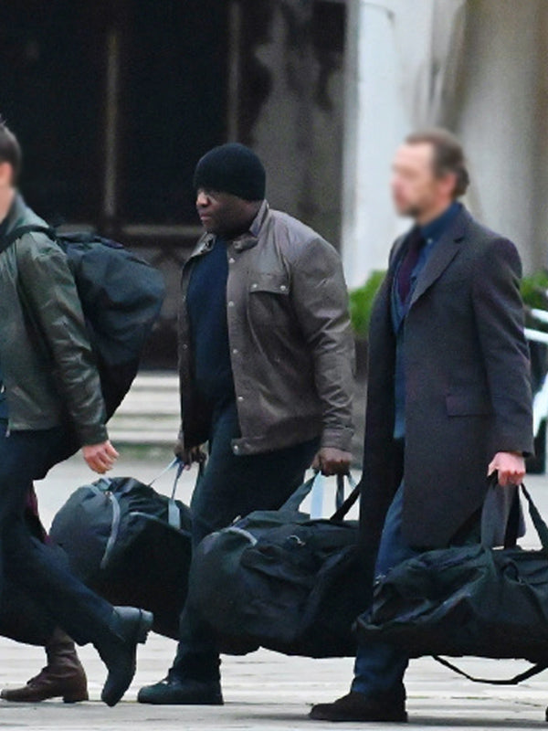 Ving Rhames Mission Impossible 7 Brown Leather Jacket