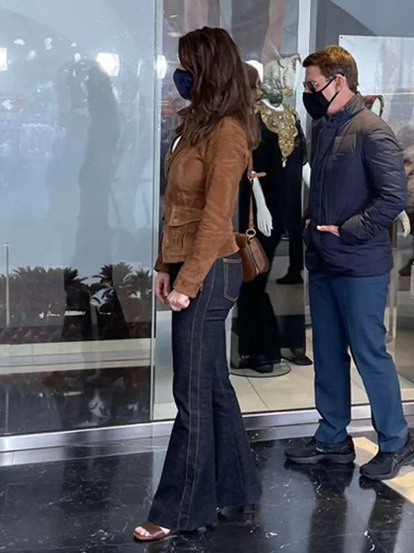 Hayley Atwell Mission Impossible 7 Brown Jacket