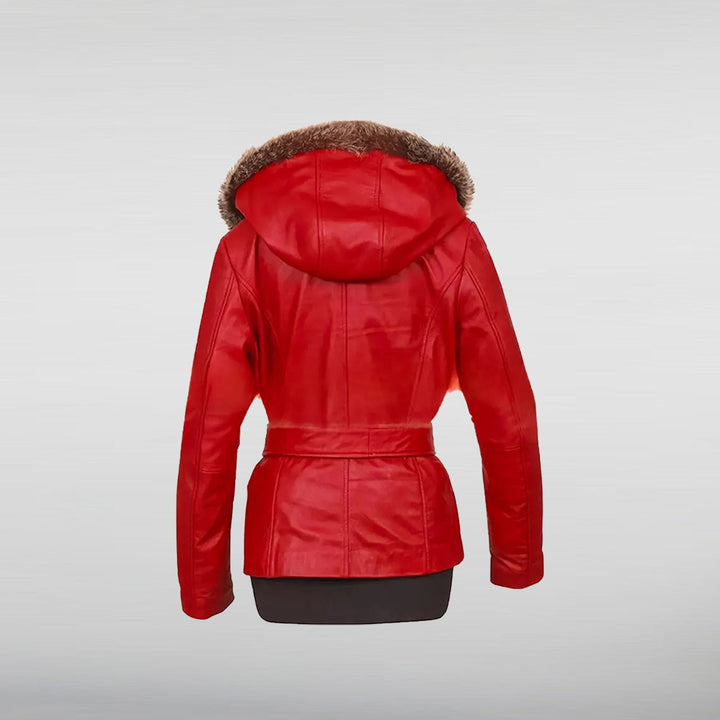 Mrs Claus Christmas Jacket HNA Leather