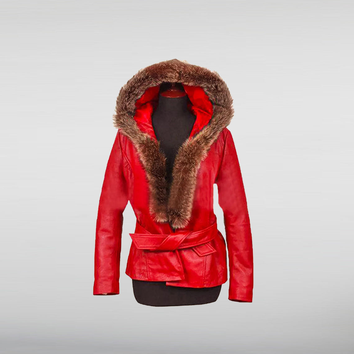 Mrs Claus Christmas Jacket HNA Leather