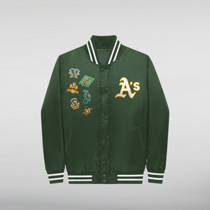 OAKLAND ATHLETICS JACKET HNA Leather
