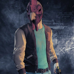Payday 2 Hotline Miami Jacket HNA Leather