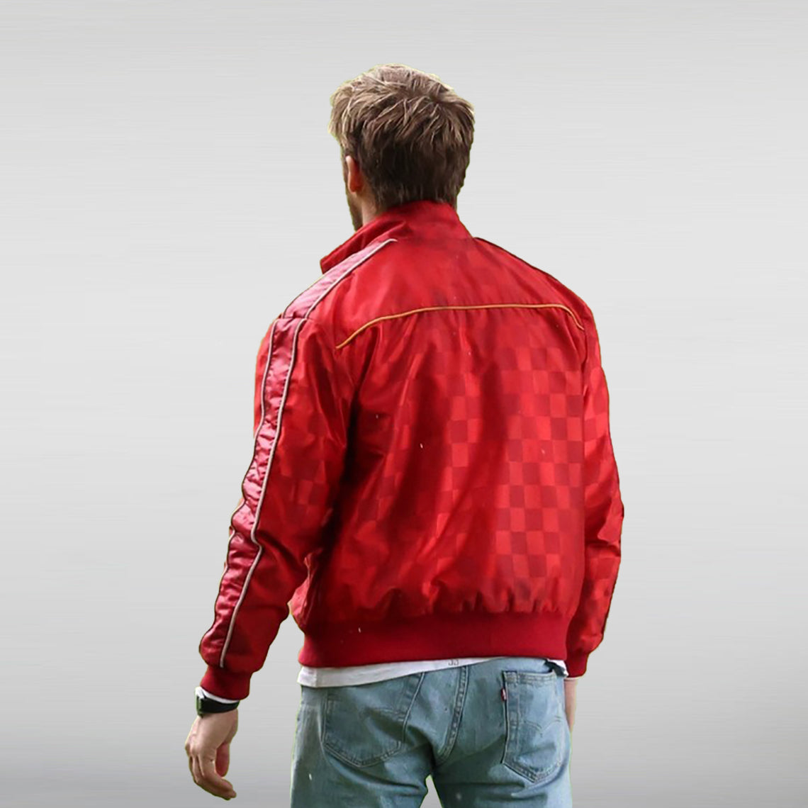 Ryan Gosling The Fall Guy Bomber Jacket HNA Leather