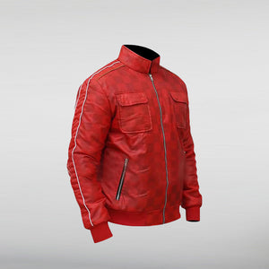 Ryan Gosling The Fall Guy Bomber Jacket HNA Leather