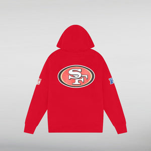  49ers ovo NFL Red Owl Hoodie