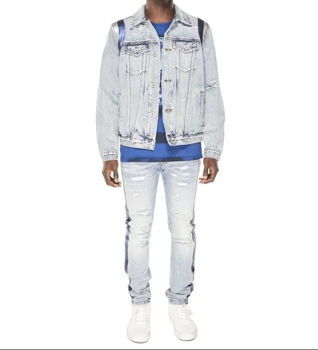 Cult of Individuality Saints N Sinners Denim Jacket