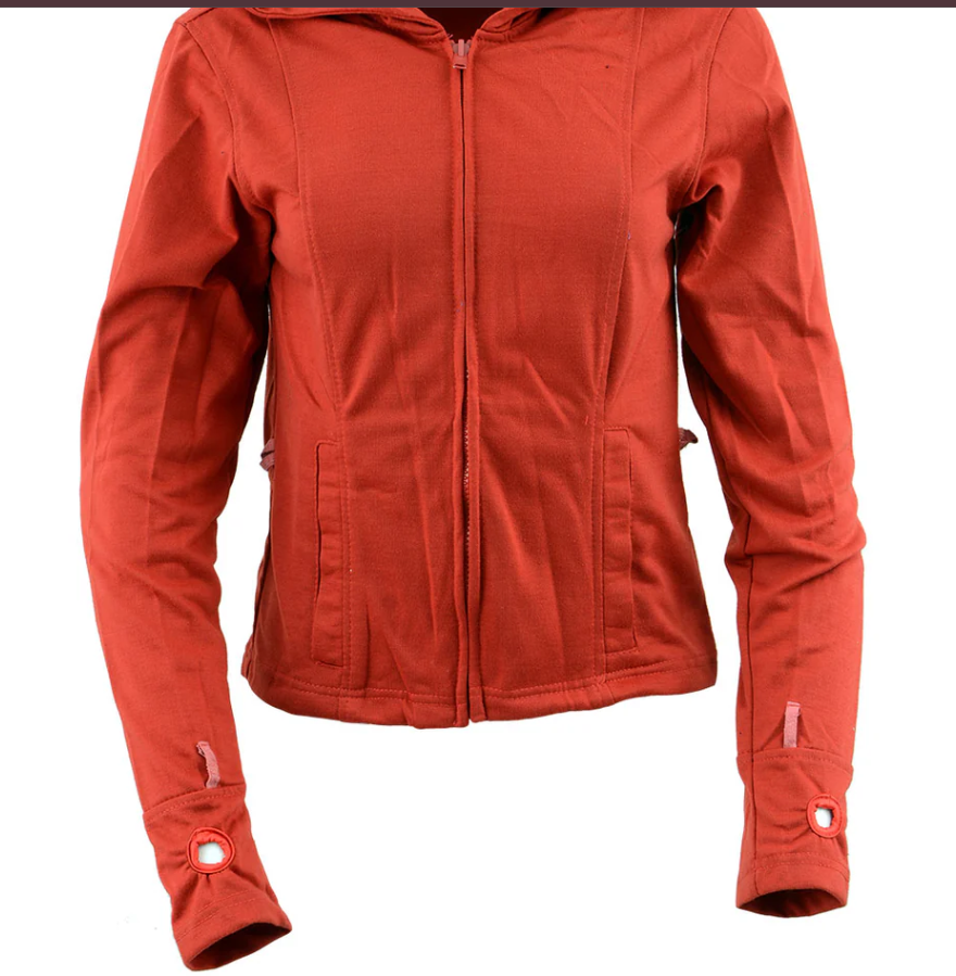 Textile Racer Jacket with Removable Hoodie