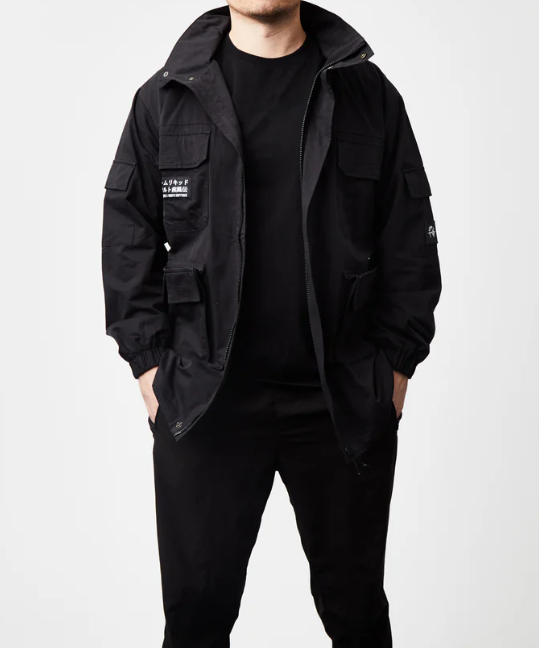 Liquid X Naruto Akatsuki Itachi Tech Jacket Double Sided