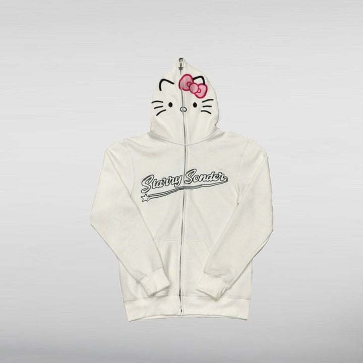 Starry Sonder Hello Kitty Hoodie HNA Leather