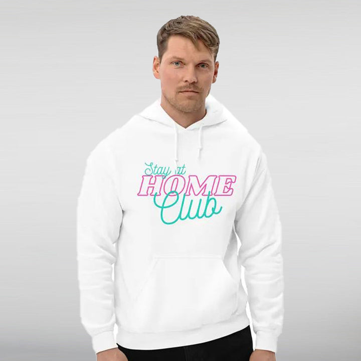 Stay At Home Club Hoodie HNA Leather