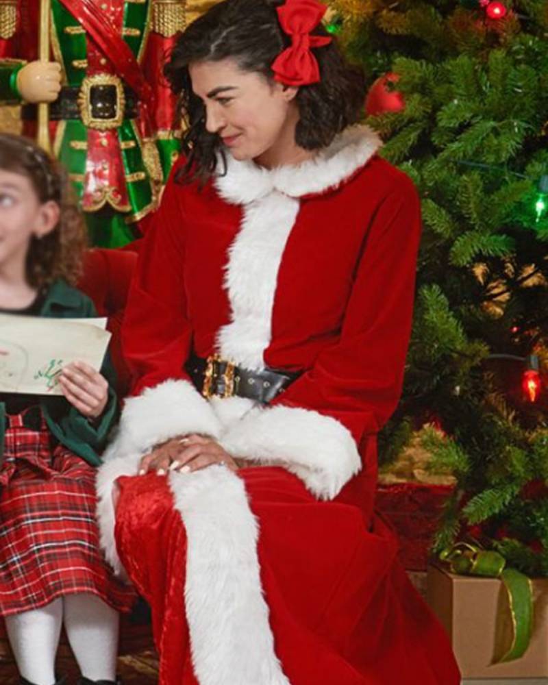 Designing Christmas Stella Santa Claus Coat
