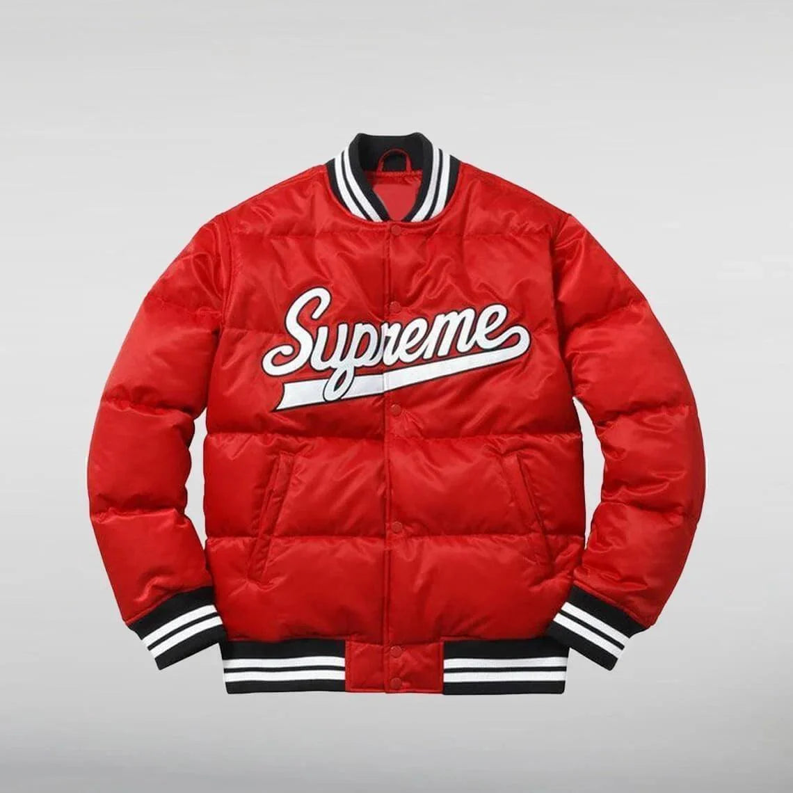 Supreme Puffy Varsity Jacket