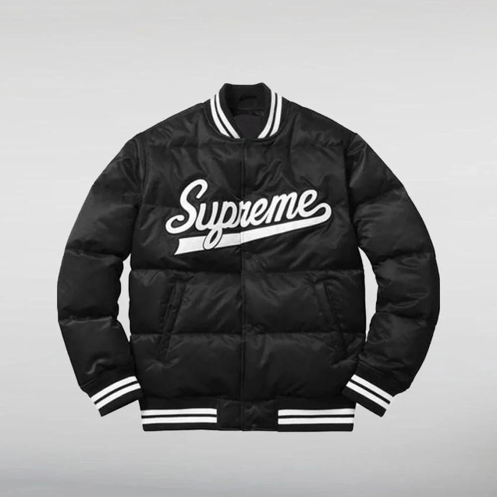 Supreme Puffy Varsity Jacket