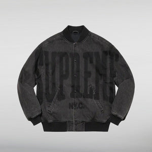 Supreme Denim Black Jacket