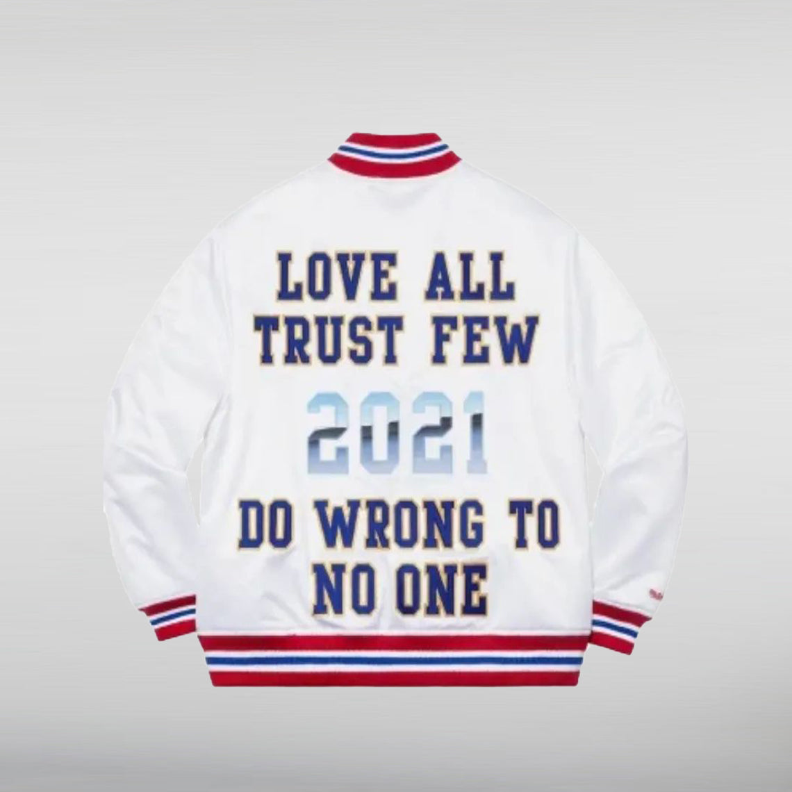 Supreme Mitchell & Ness Jacket HNA Leather