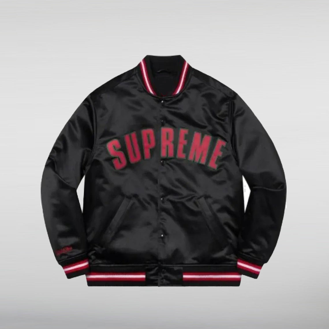 Supreme Mitchell & Ness Jacket HNA Leather
