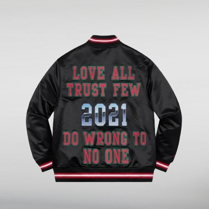 Supreme Mitchell & Ness Jacket HNA Leather