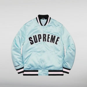 Supreme Mitchell & Ness Jacket HNA Leather