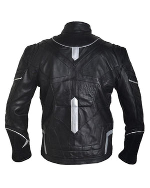 Black Panther Motorcycle Jacket - HNA Jackets 