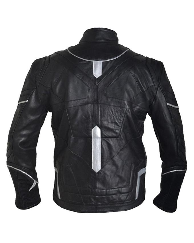 Black Panther Motorcycle Jacket - HNA Jackets 