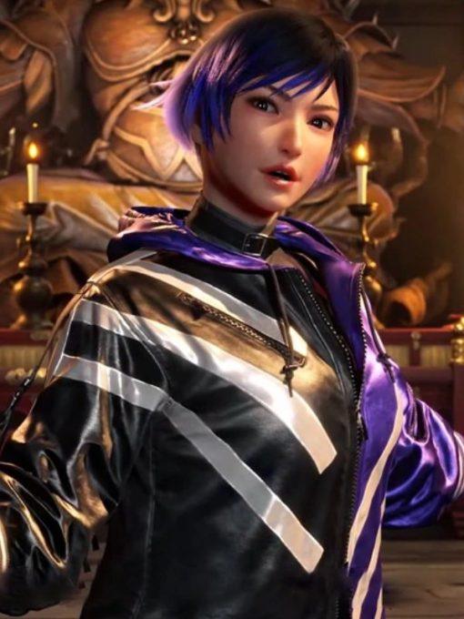 Tekken 8 Reina Mishima Leather Jacket