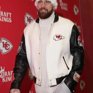 Kansas City Chiefs White Starter Jacket