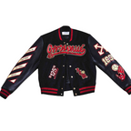 AC Milan X Black Varsity Jacket