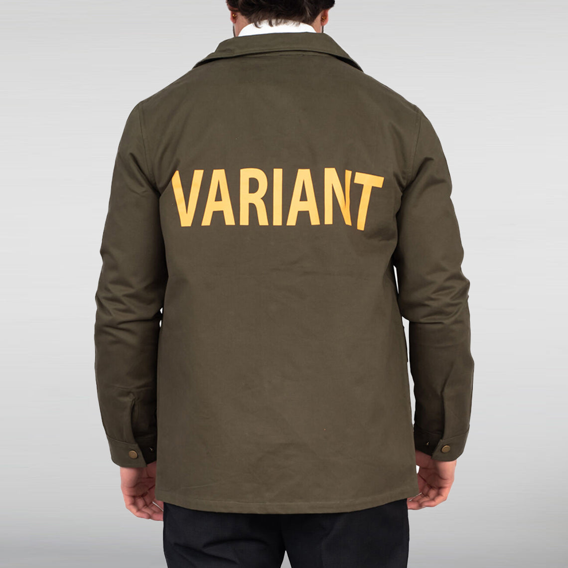 Tom Hiddleston Loki Variant Brown Jacket Back