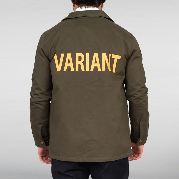 Tom Hiddleston Loki Variant Brown Jacket Back