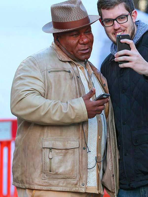 Ving Rhames Mission Impossible Fallout Leather Jacket