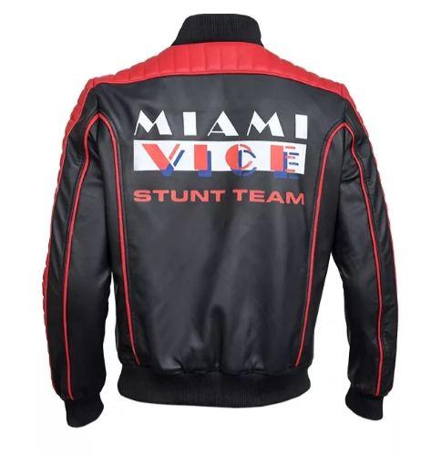 Ryan Gosling Miami Vice Black Leather Jacket - HNA Jackets 